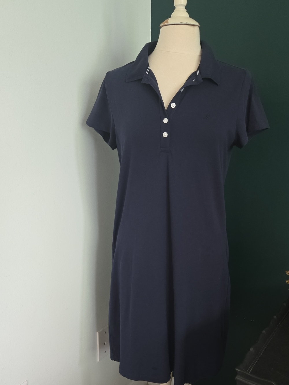 Nautica Navy Polo Shirt Dress